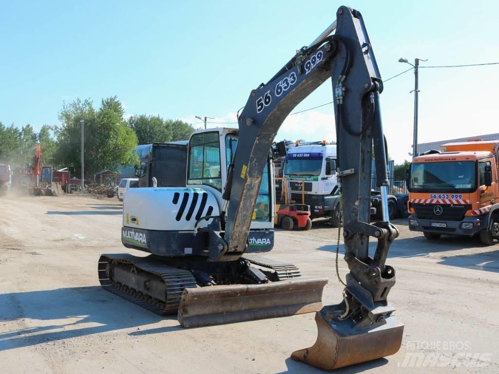 Terex TC 75 Midi rýpadlá 7 t - 12 t