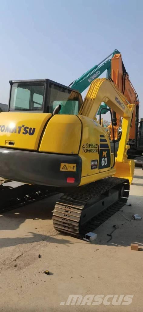 Komatsu PC 60 Pásové rýpadlá