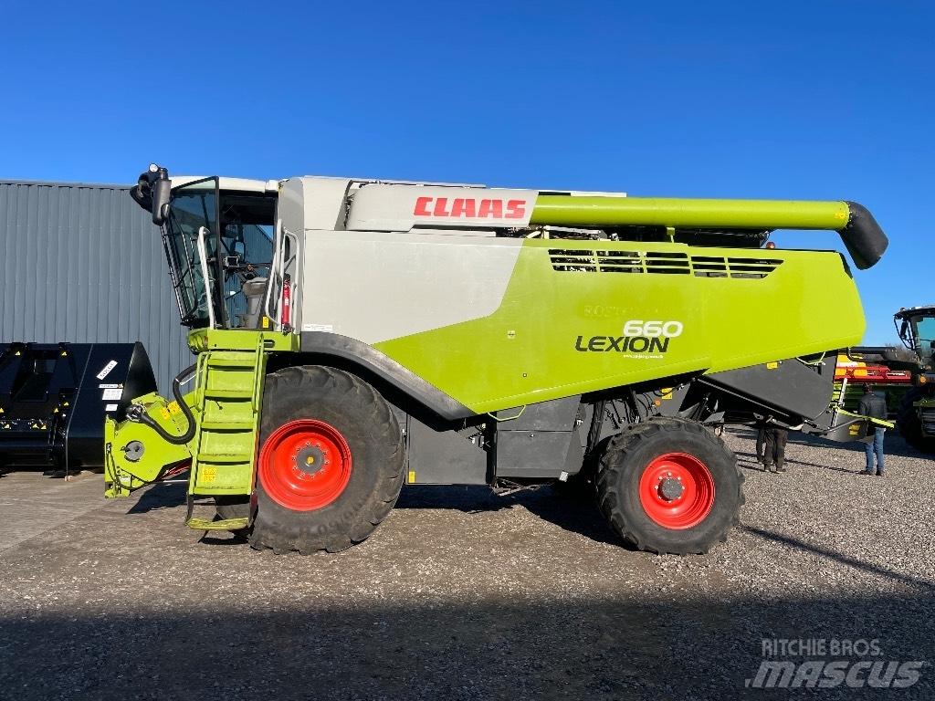CLAAS Lexion 660 Kombinované zberacie stroje