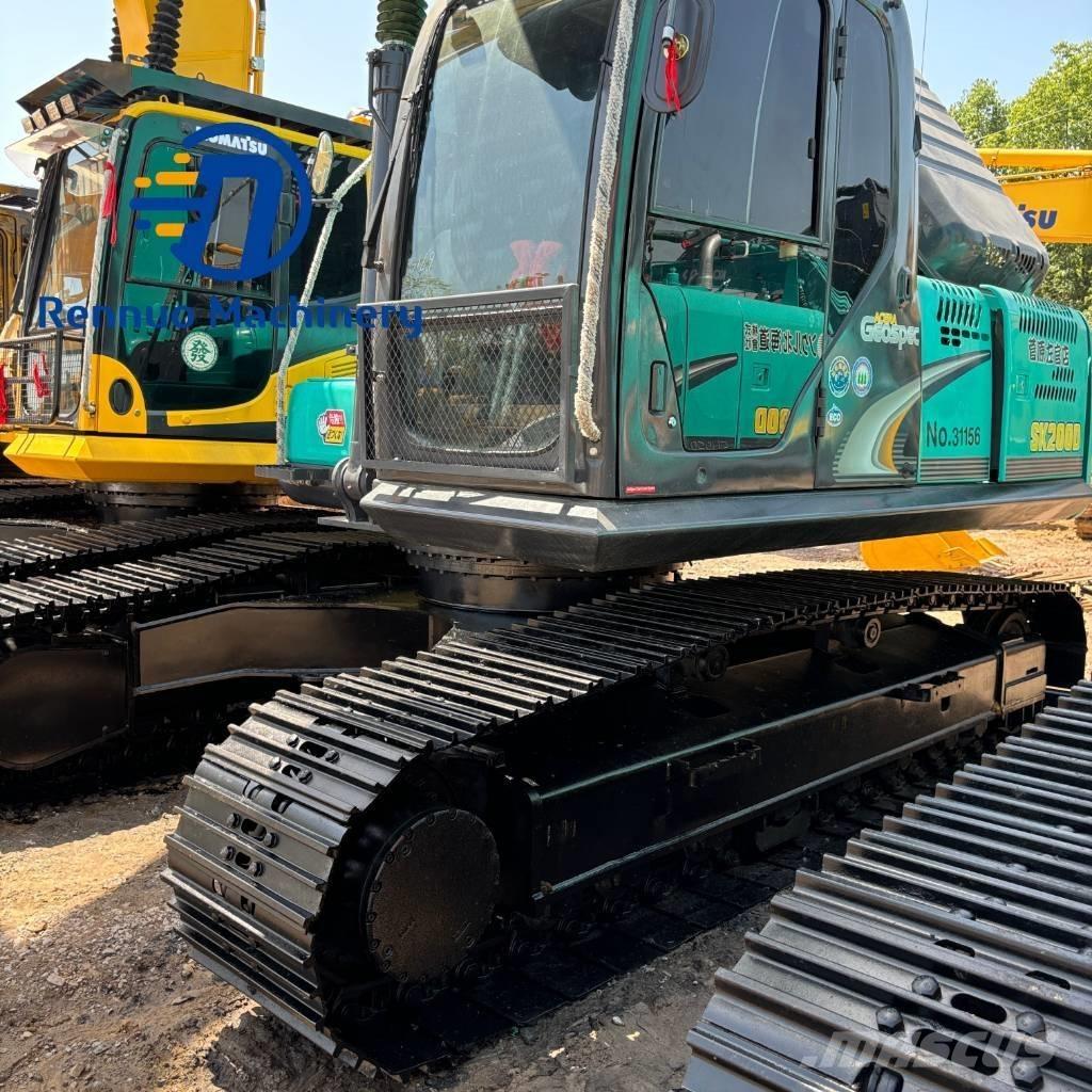 Kobelco SK 200 Pásové rýpadlá