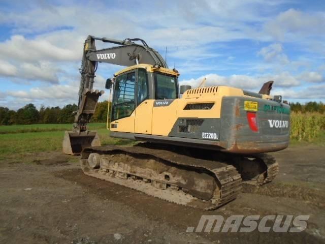 Volvo EC 220 DL Pásové rýpadlá