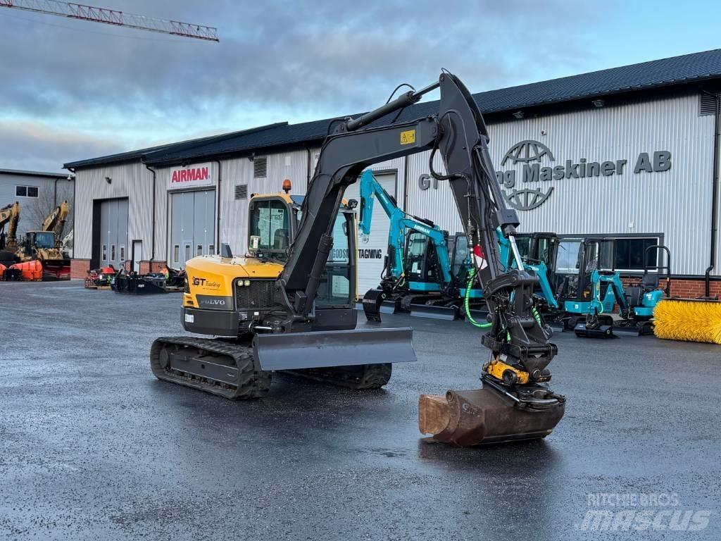 Volvo ECR 88 D Midi rýpadlá 7 t - 12 t