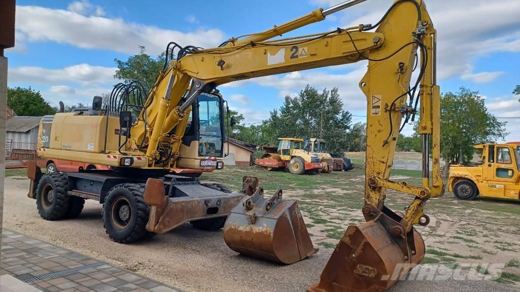 Komatsu PW 220-7 Kolesové rýpadlá
