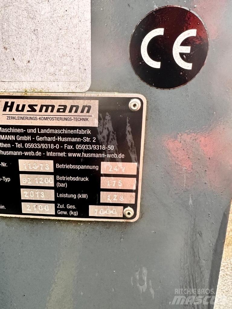 Husmann BZ1200 Sekačky a rezačky dreva