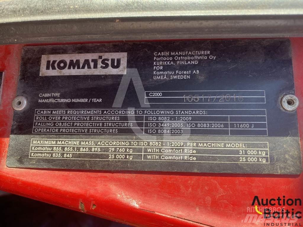 Komatsu 895 Lesné traktory