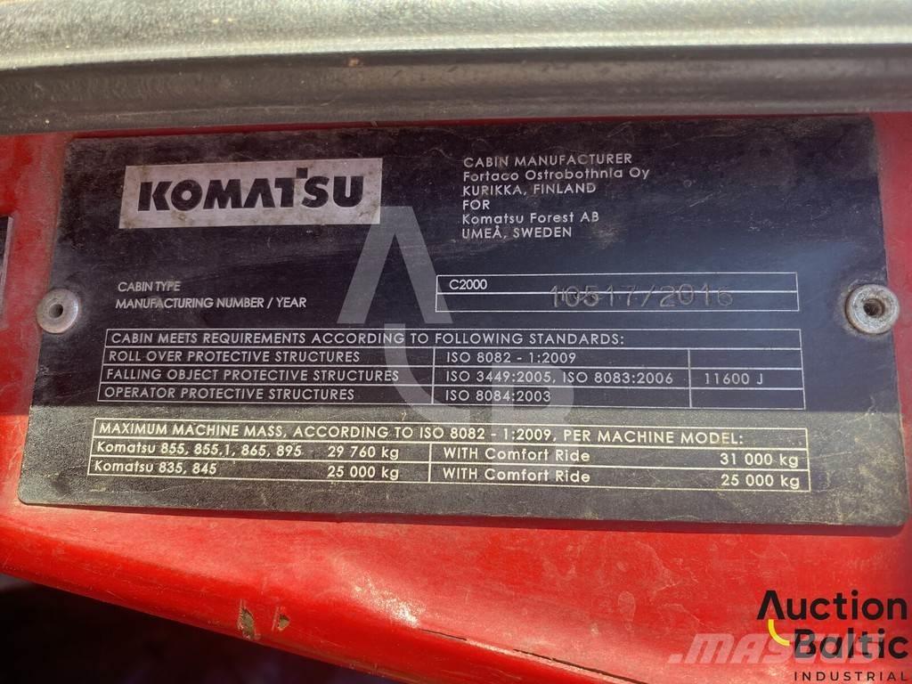 Komatsu 895 Lesné traktory