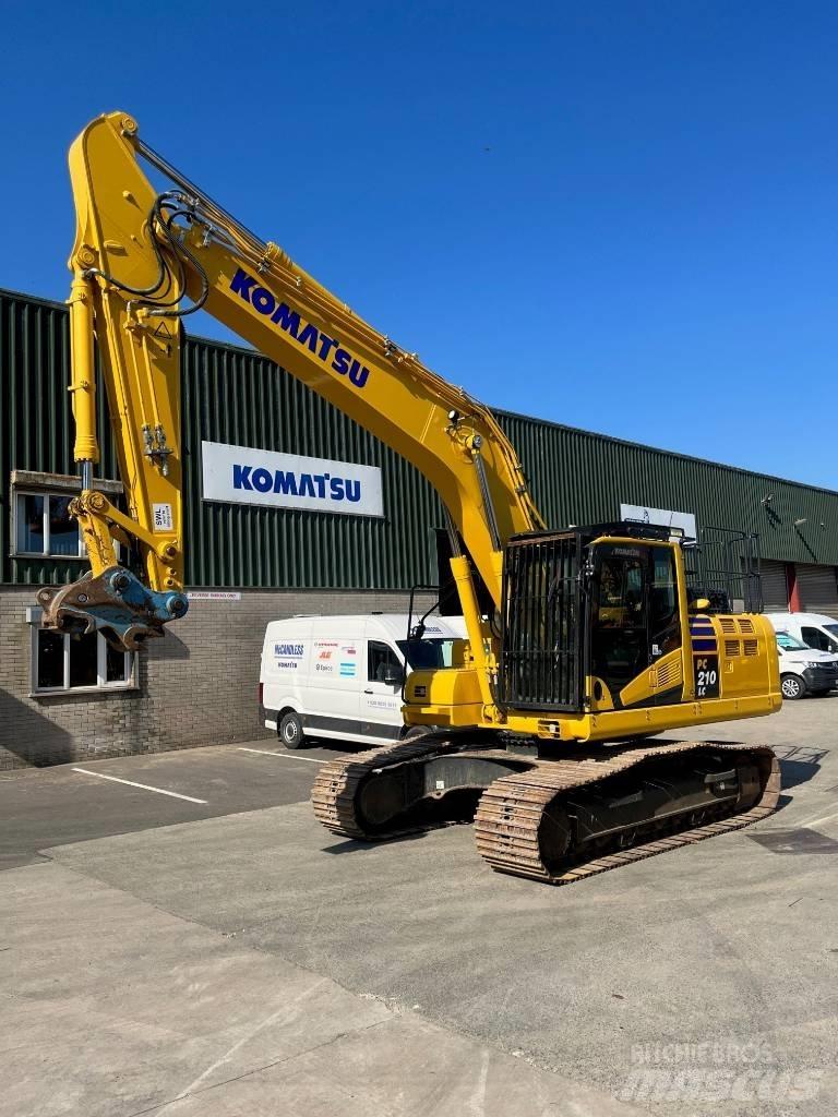 Komatsu PC210LC-11E0 Pásové rýpadlá