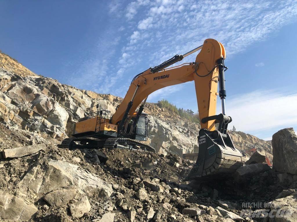 Hyundai HX900L Pásové rýpadlá