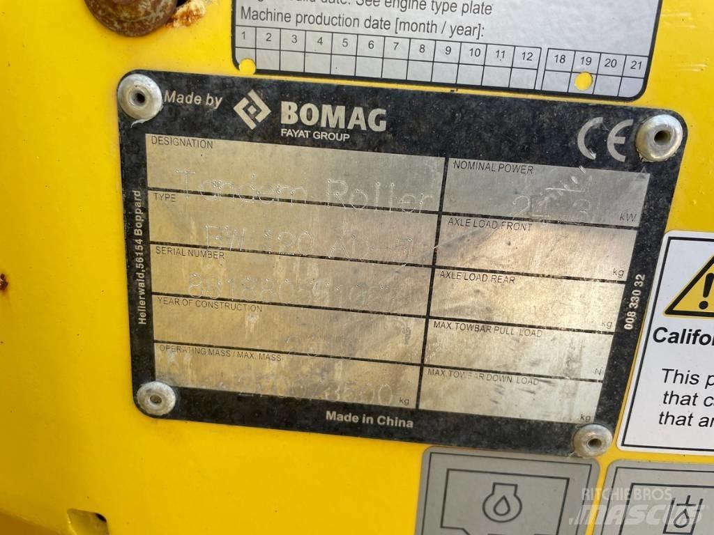 Bomag BW 120 AD-5 Tandemové valce