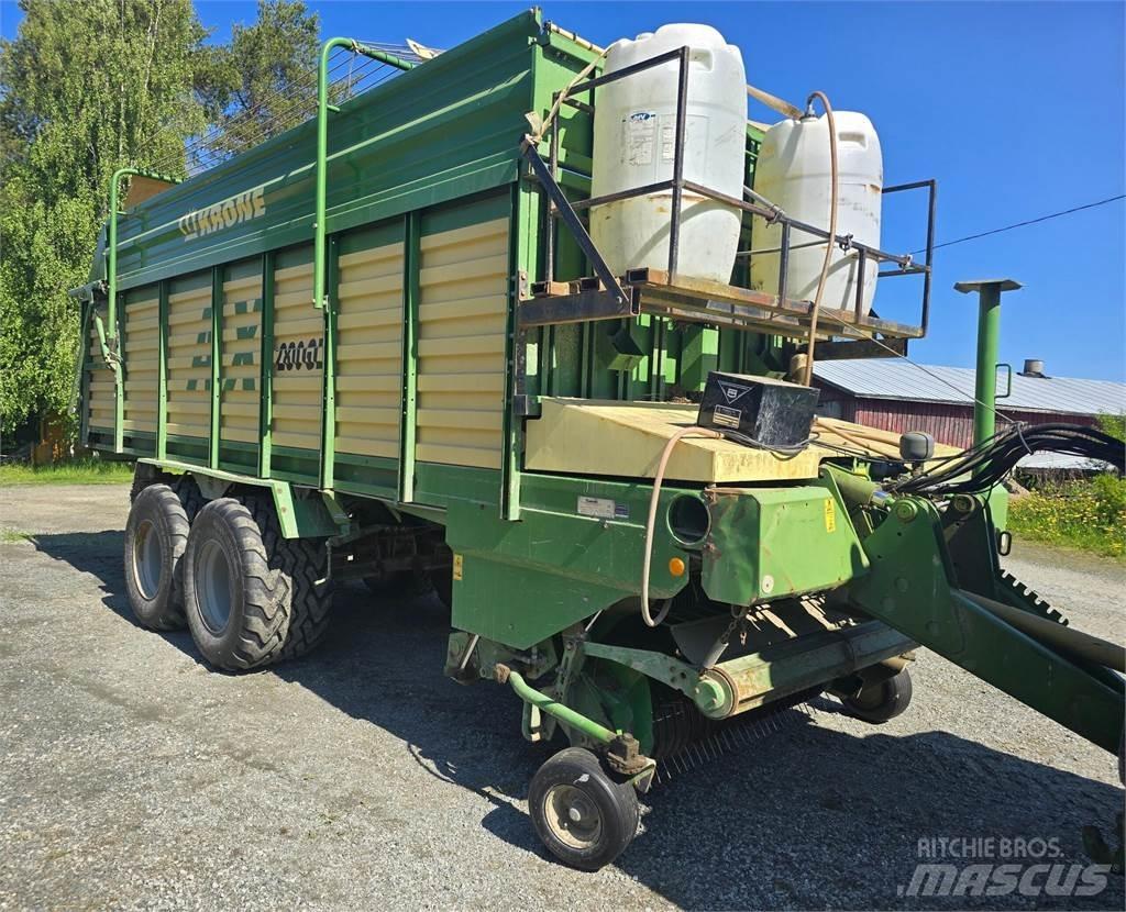 Krone AX 280 GL Samozberacie vozy