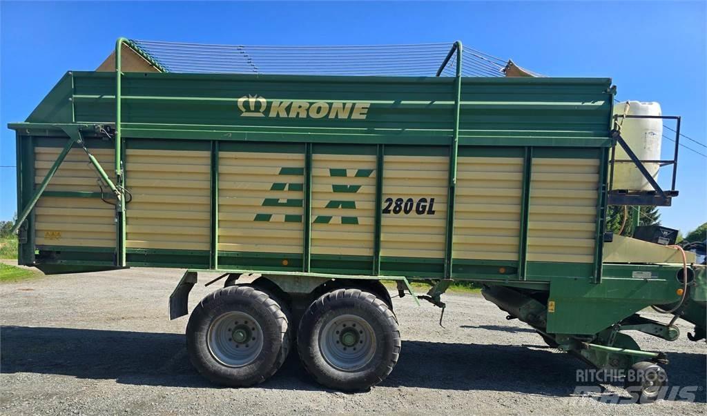 Krone AX 280 GL Samozberacie vozy