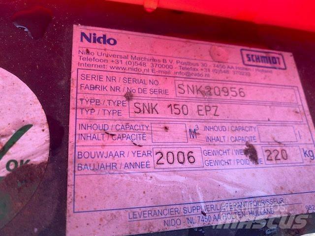 Nido SNK150 EPZ Snežné pluhy, predné snežné radlice