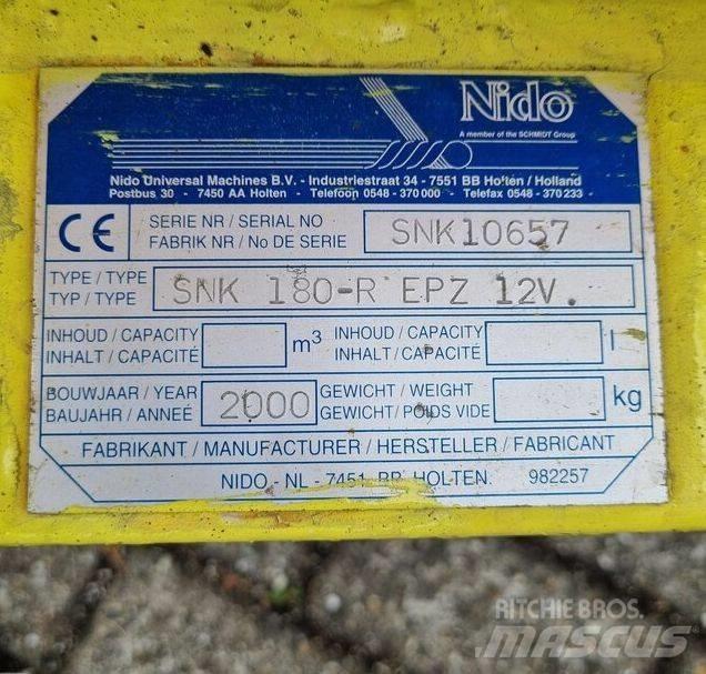 Nido SNK 180-R EPZ Snežné pluhy, predné snežné radlice