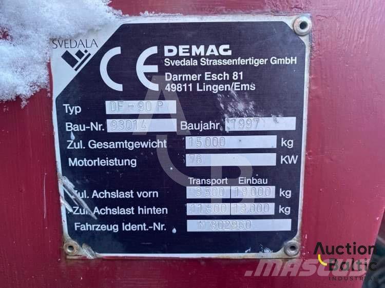 Demag DF 90 P Finišéry