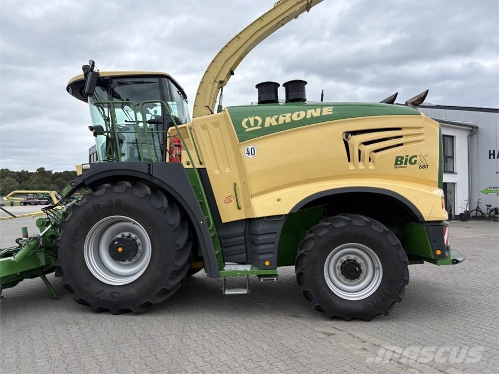 Krone BIG X 680 Žacie rezačky