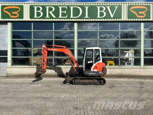 Kubota KX 121-3 Pásové rýpadlá