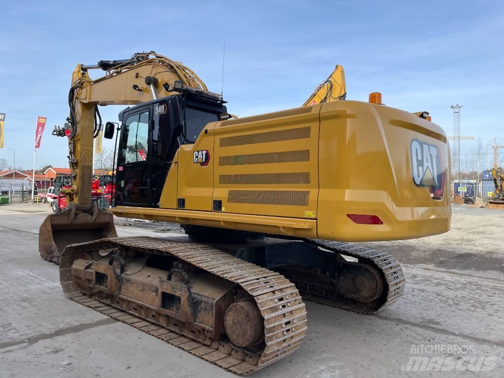 CAT 340 Pásové rýpadlá