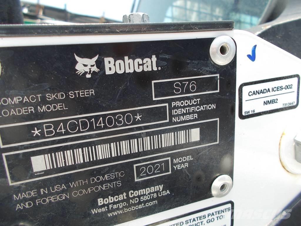 Bobcat S76 Šmykom riadené nakladače