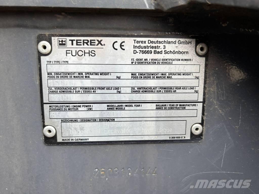 Fuchs MHL 250 Stroje pre manipuláciu s odpadom