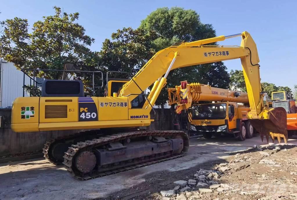 Komatsu PC 450 Pásové rýpadlá