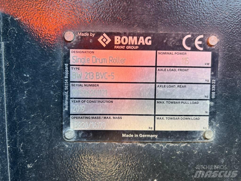Bomag BW 213 Ťahačové valce