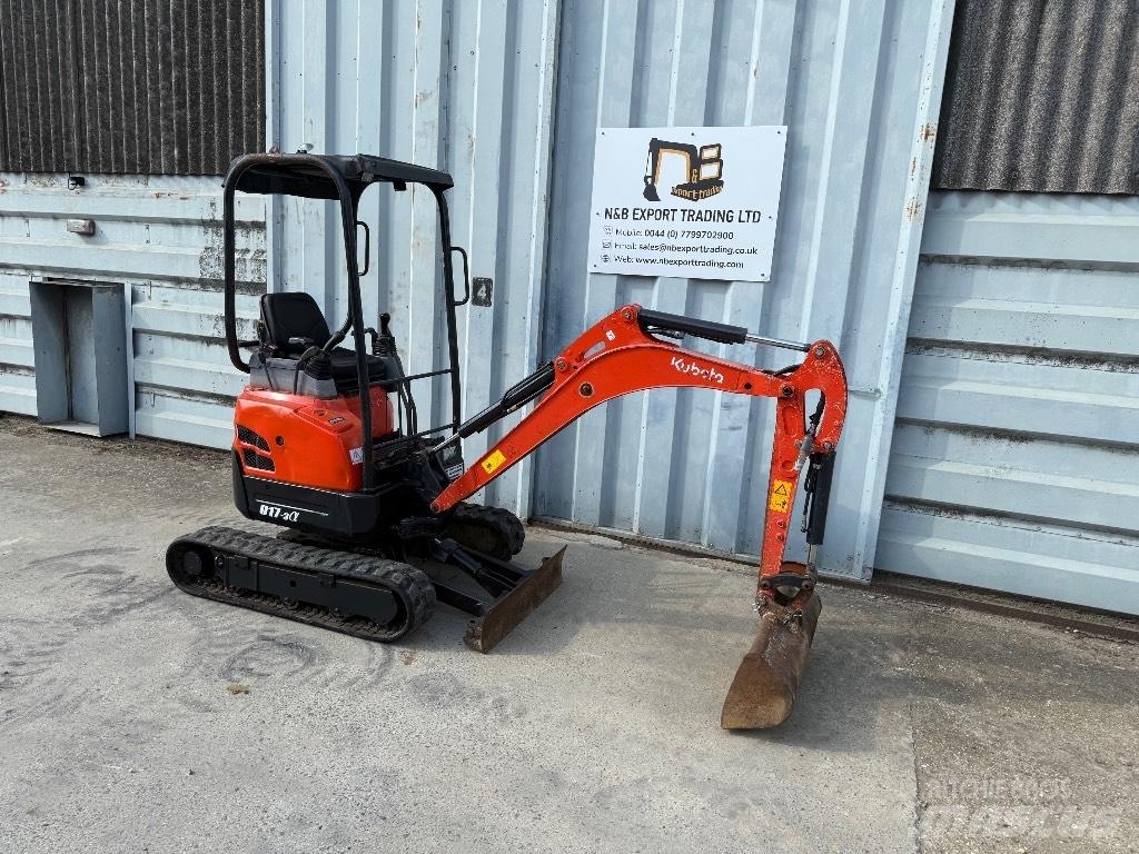 Kubota U 17 Mini rýpadlá < 7t
