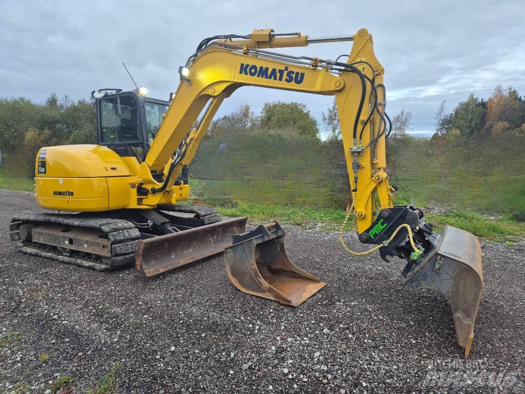 Komatsu PC80MR-5 Midi rýpadlá 7 t - 12 t