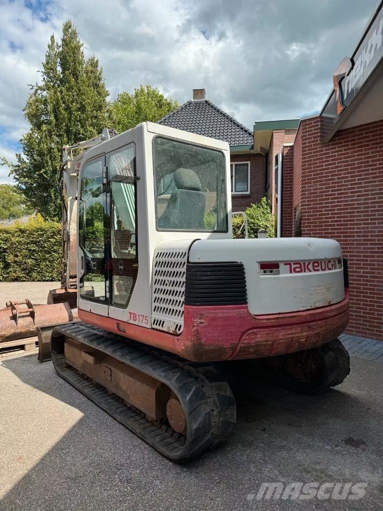 Takeuchi TB 175 Pásové rýpadlá