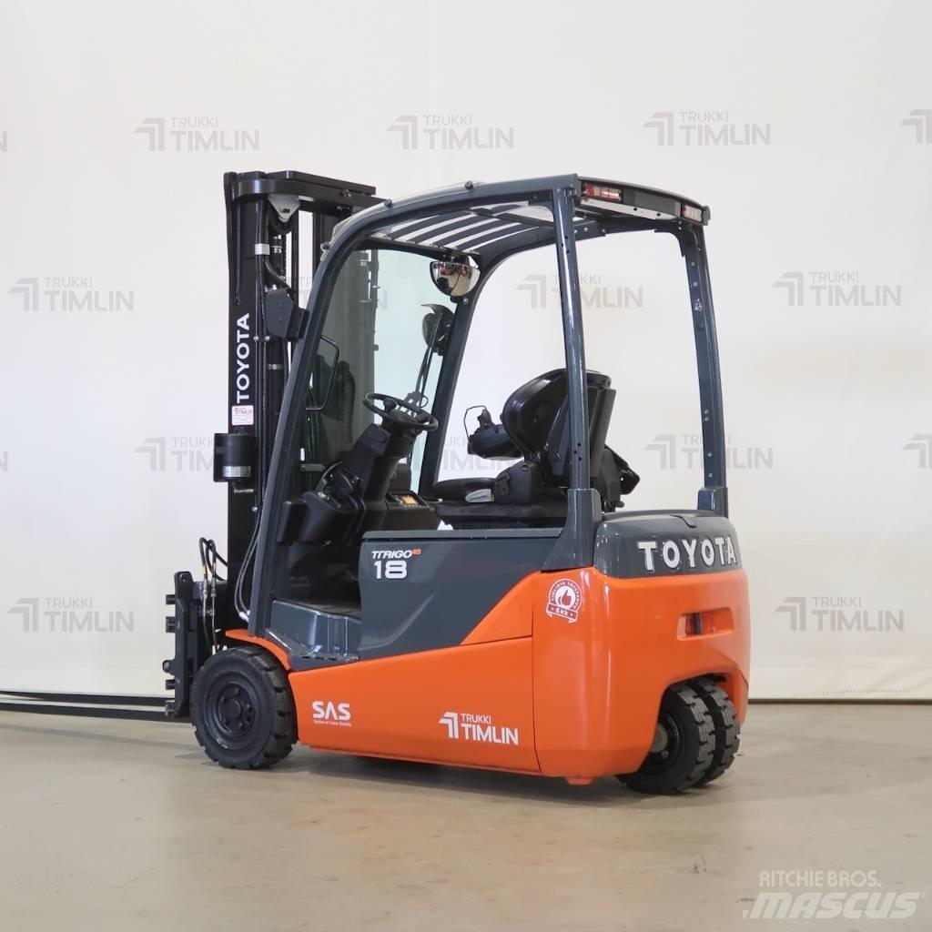 Toyota 8FBE18T Akumulátorové vozíky