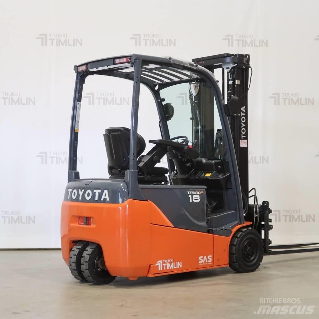 Toyota 8FBE18T Akumulátorové vozíky