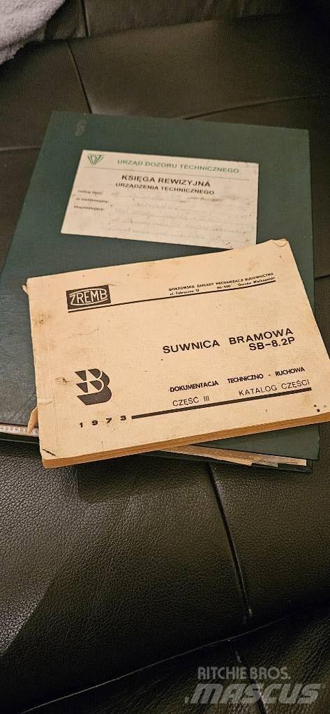 Zremb SB-8.2P Ostatná zdvíhacia technika
