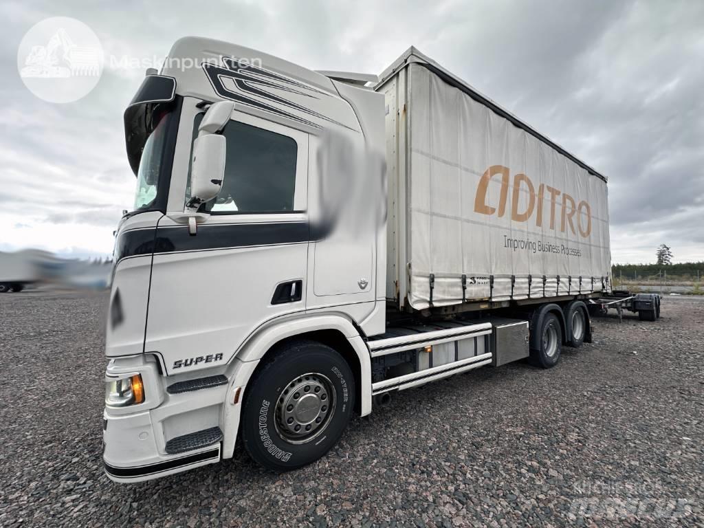 Scania R 580 Nosiče kontajnerov/Prepravníky kontajnerov
