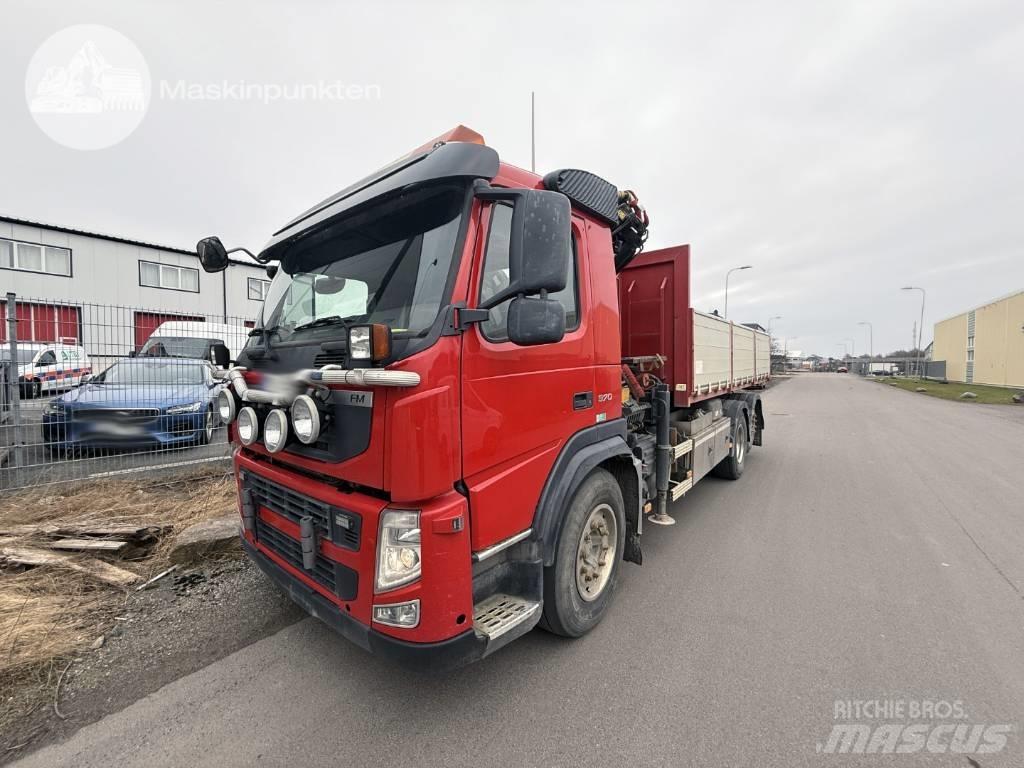 Volvo FM 370 Autožeriavy, hydraulické ruky