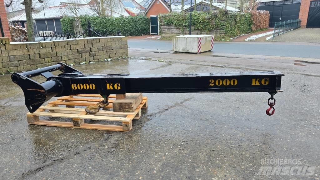 Manitou P6000 Jib Ďalšie komponenty