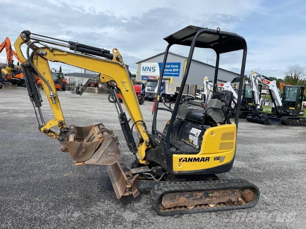 Yanmar Vio 17 U Mini rýpadlá < 7t
