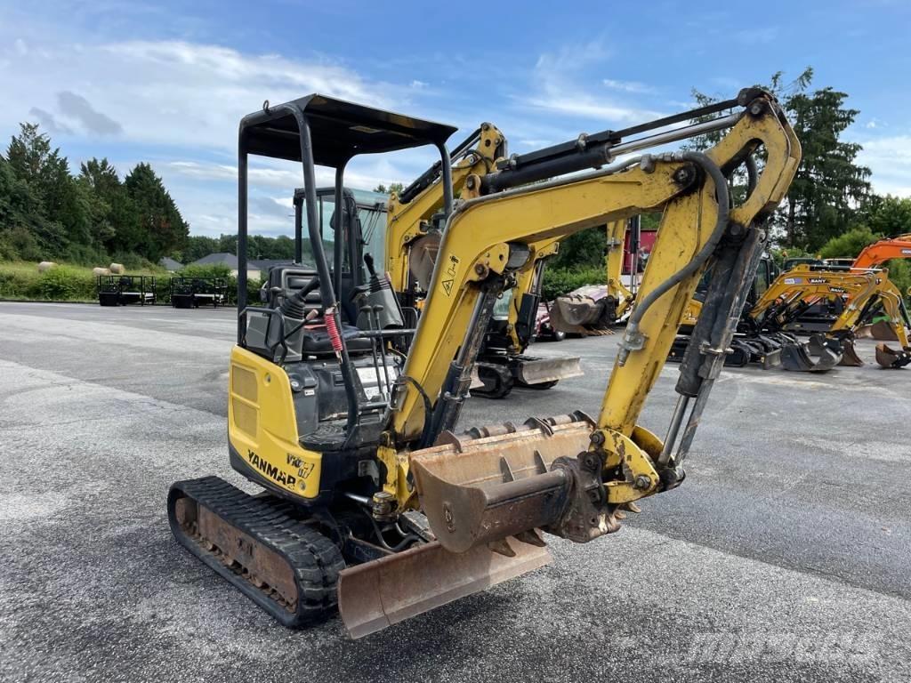 Yanmar Vio 17 U Mini rýpadlá < 7t