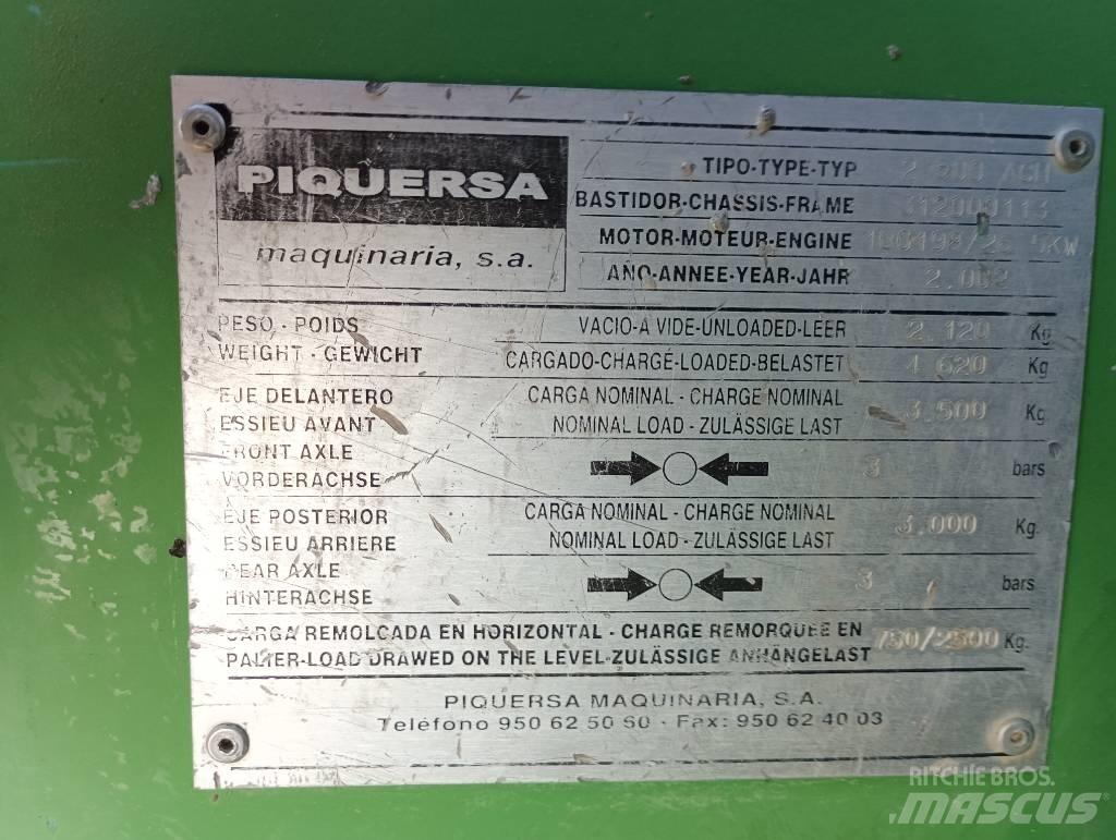 Piquersa 2500 ACH Stavebné sklápače