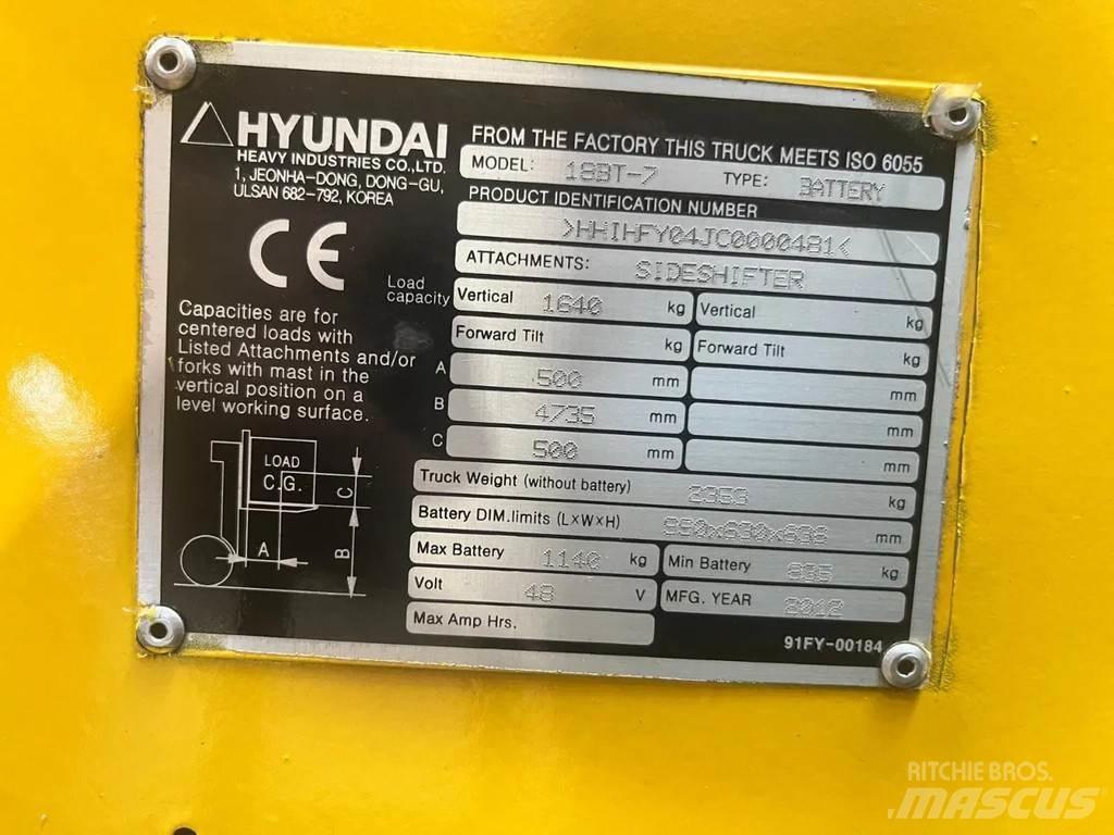 Hyundai 18BT-7 Akumulátorové vozíky