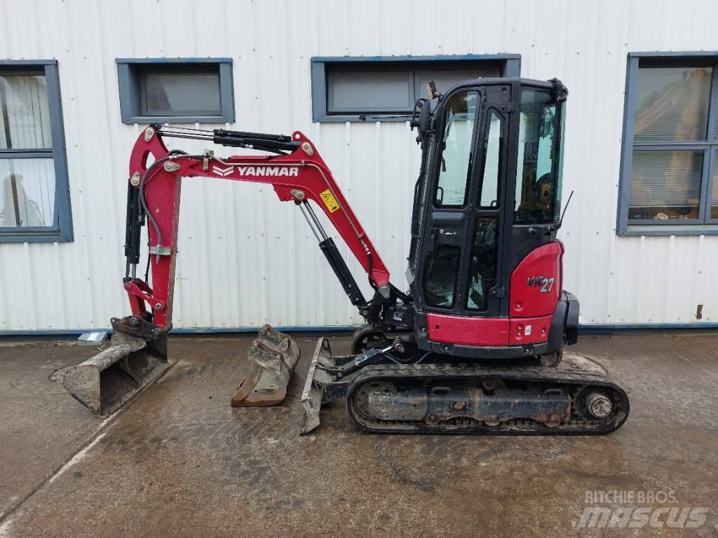Yanmar Vio 27-6 Mini rýpadlá < 7t