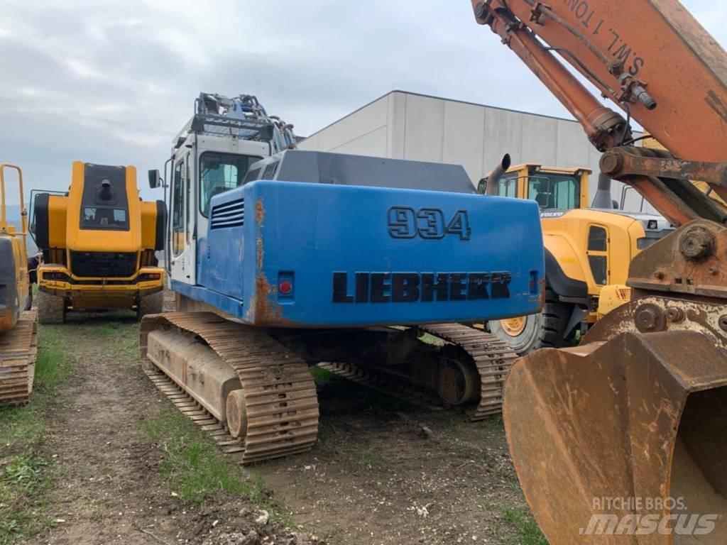 Liebherr R934BHD Pásové rýpadlá