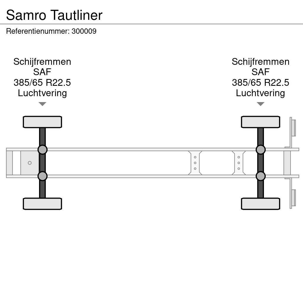 Samro Tautliner Plachtové návesy