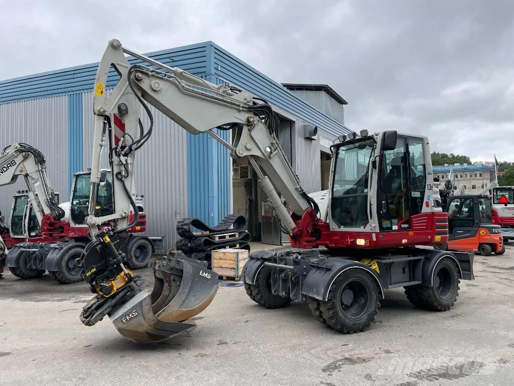 Takeuchi TB 295 W Kolesové rýpadlá