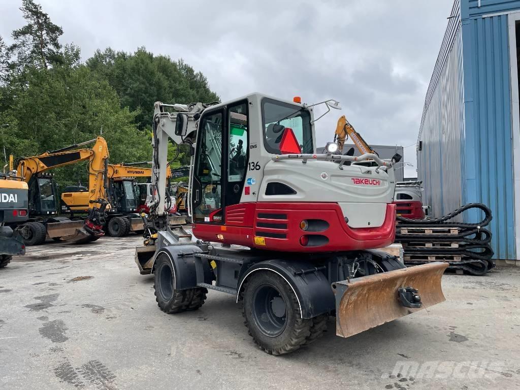 Takeuchi TB 295 W Kolesové rýpadlá