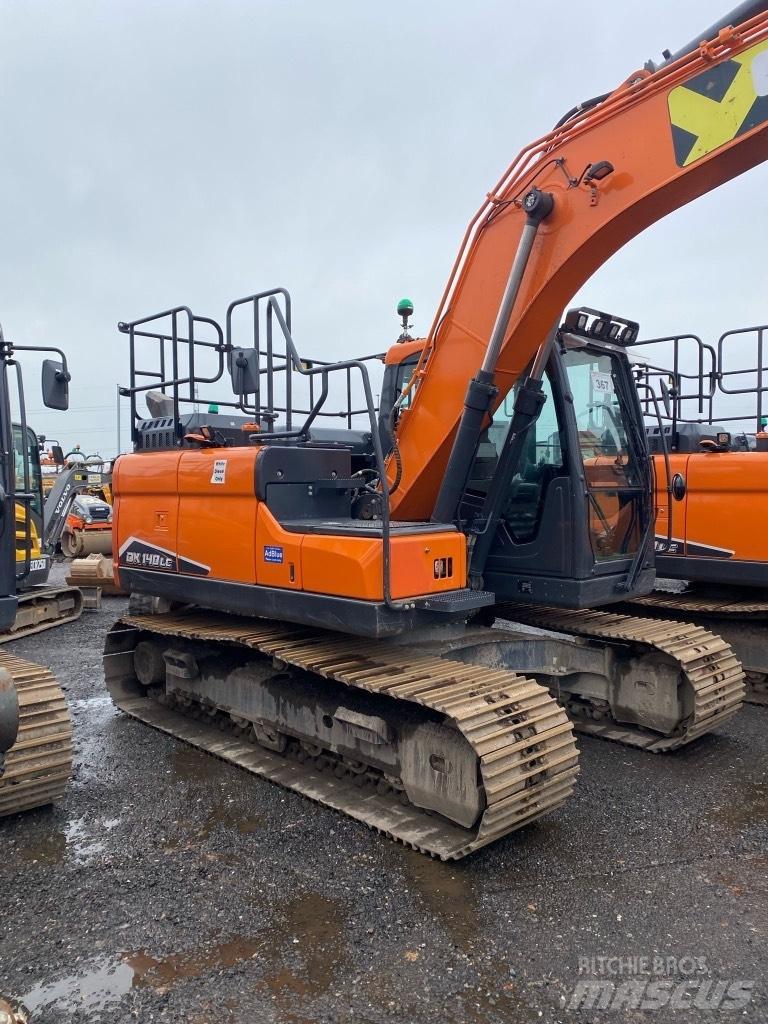 Doosan DX 140 LC Pásové rýpadlá