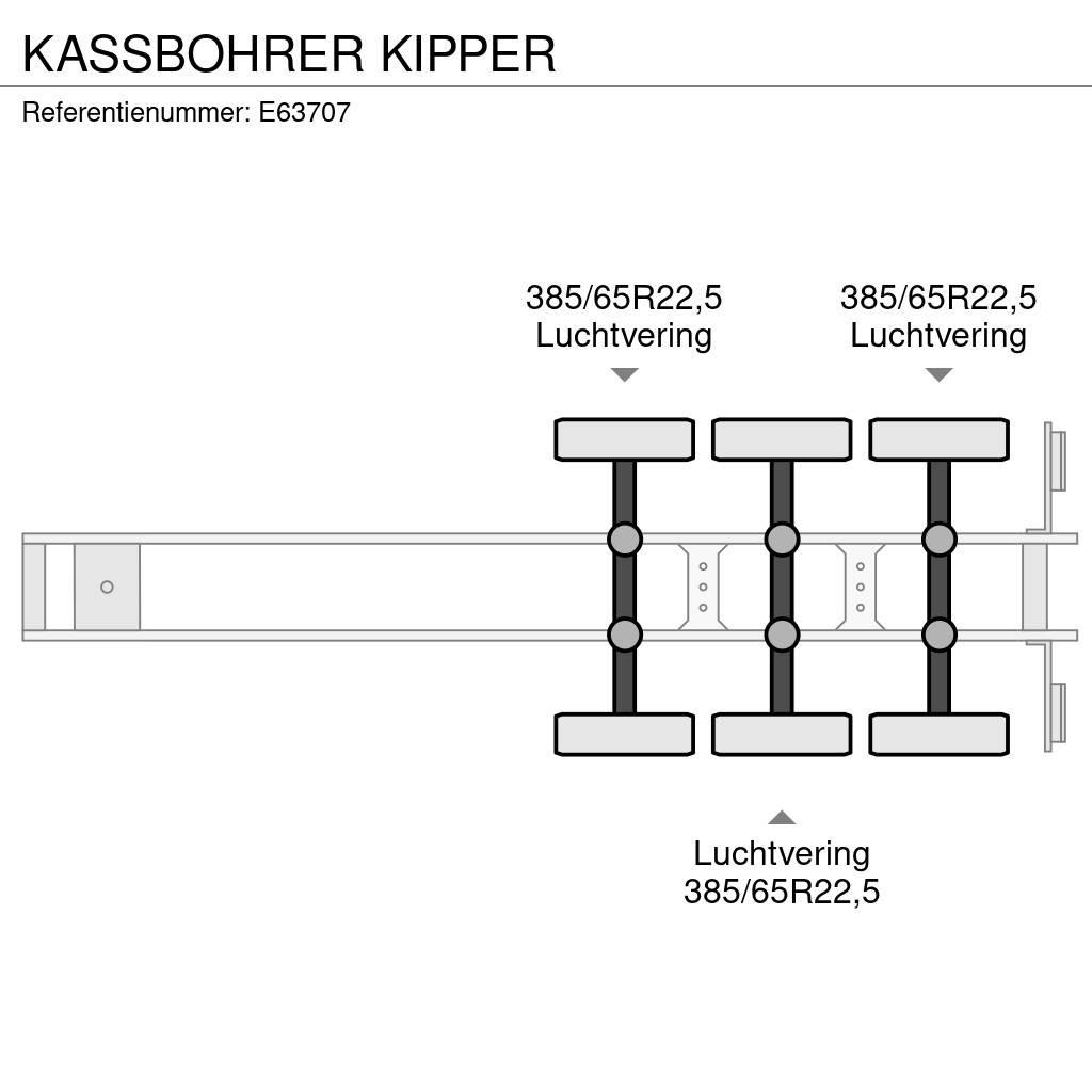Kässbohrer KIPPER Sklápacie návesy