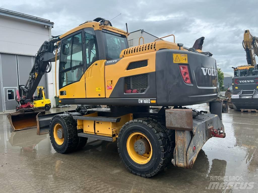 Volvo EW160D Kolesové rýpadlá