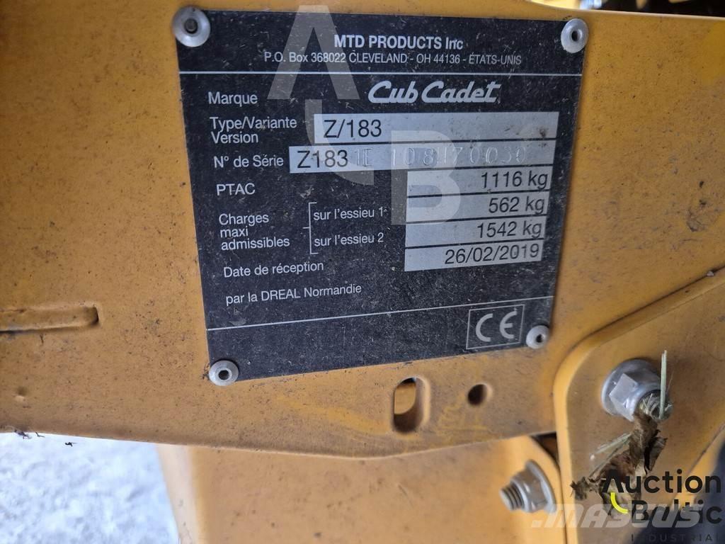 Cub Cadet Z/183 Samochodné kosačky