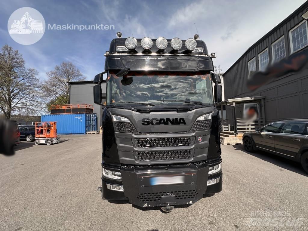 Scania R 500 Autožeriavy, hydraulické ruky
