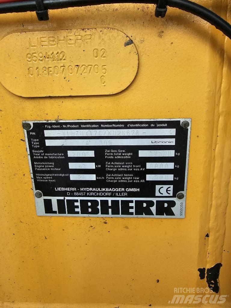 Liebherr A 309 Kolesové rýpadlá