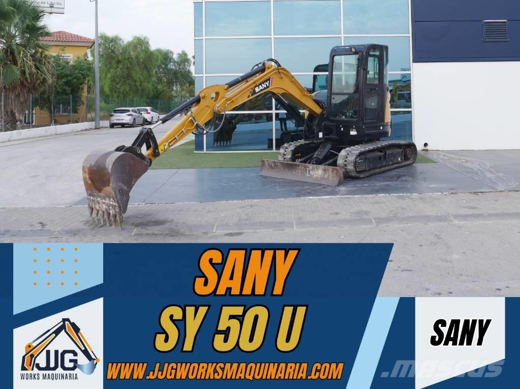 Sany SY 50 U Mini rýpadlá < 7t